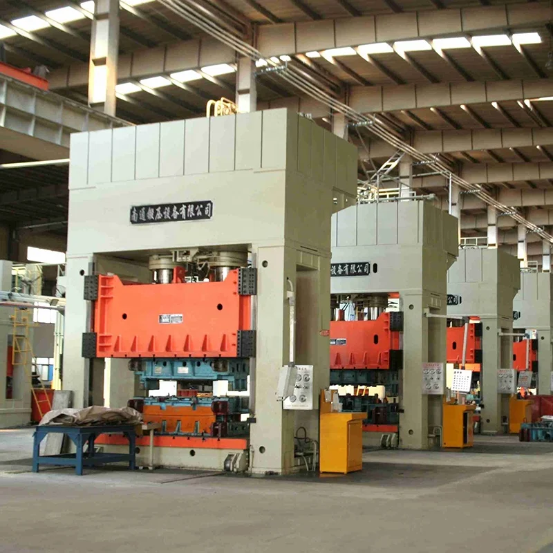 YQK27-500 frame type single action sheet metal stamping hydraulic press with good accuracy and small impact