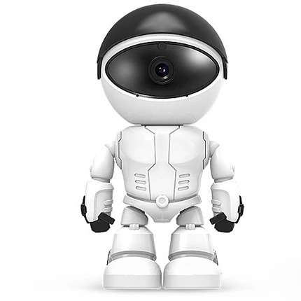 1080P проектор для домашнего безопасности автоматическое отслеживание камеры видеонаблюдения беспроводной Wi-Fi детский монитор ночного видения IP камера-робот