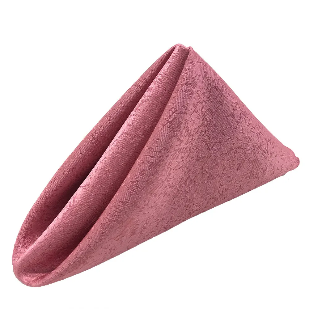 
New Trendy Dusty Rose wedding damask table cover 