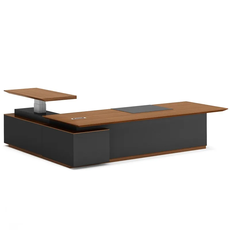 Office Desk Height Adjustable Executive Table for CEO/President