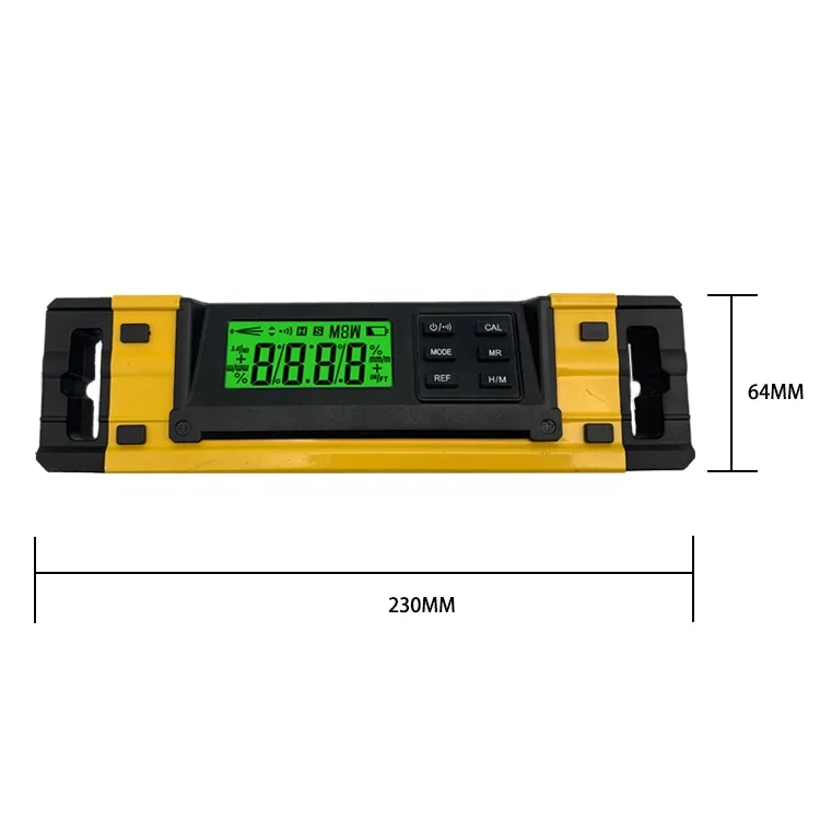 9 Inch LCD Backlight Electronic Measuring Spirit Level Meter Digital Level
