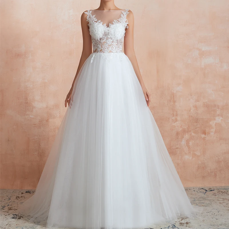 Hot selling excellent bridal luxury beaded elegant bodycon long wedding dresses