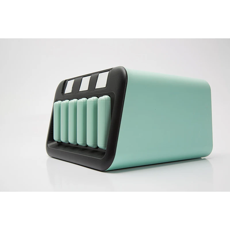 India Portable Rental 12 Slot Commercial Super Sharable Smart Table Sharing Battery Charging Swap Cabinet