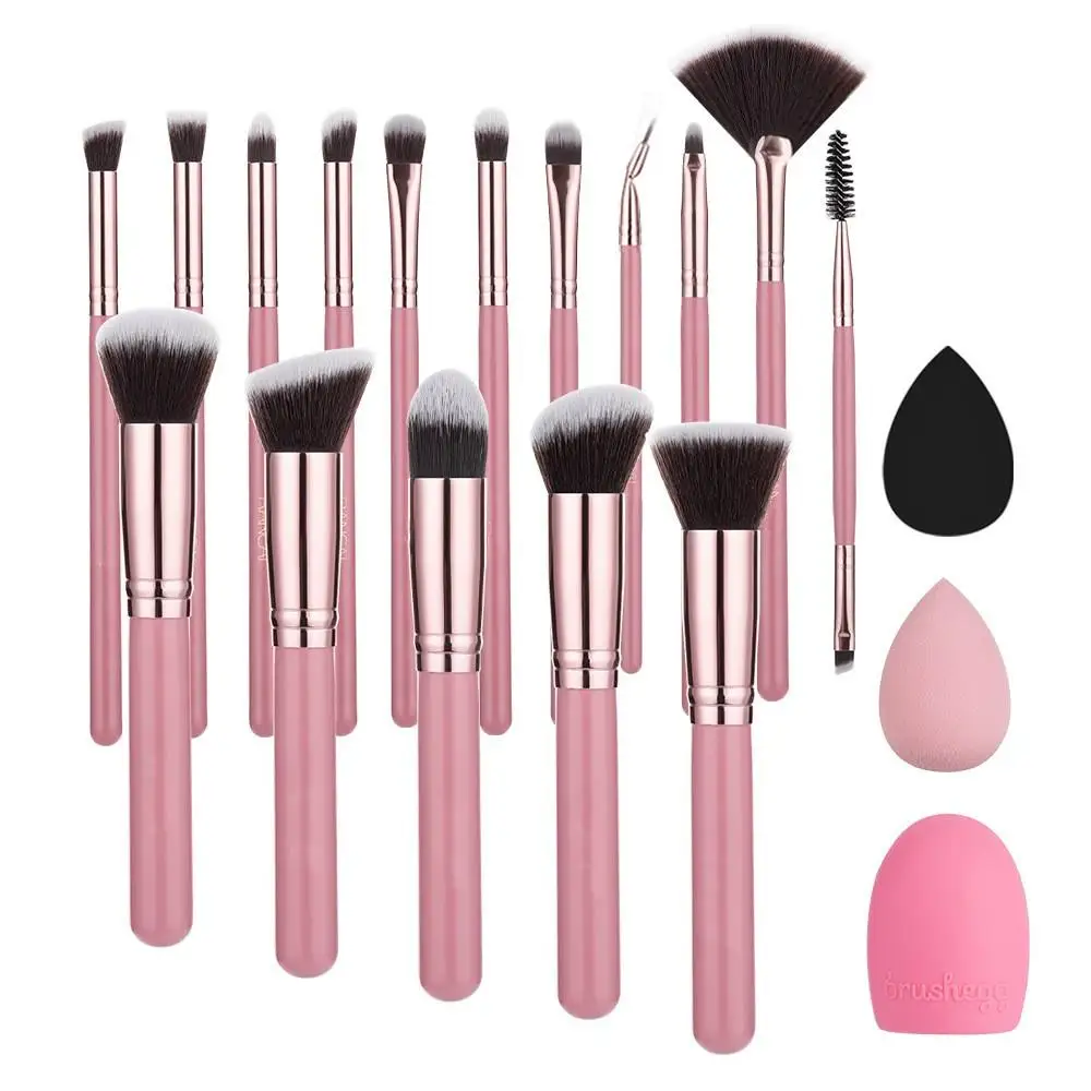 Makeup Brush Private Label 13pcs Synthetic Hair Makeup Brushes Oem Makeup Custom Logo Make Up Brush Set For Face/eye