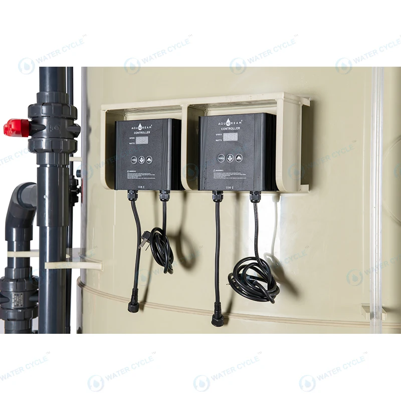 Водный цикл MBBR подвижная кровать биопленочный реактор рыбная креветка краб аквакультура