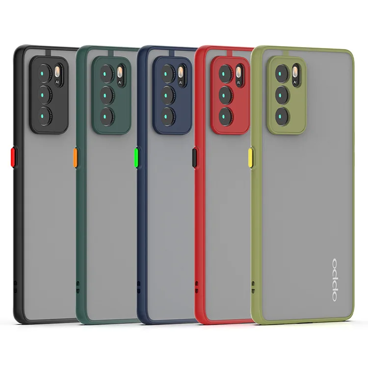 Матовый чехол Smoke Для мобильного телефона Oppo Realme 6 pro, жесткий чехол для телефона Oppo Realme Narzo 10A C3 C11, чехол с защитой камеры