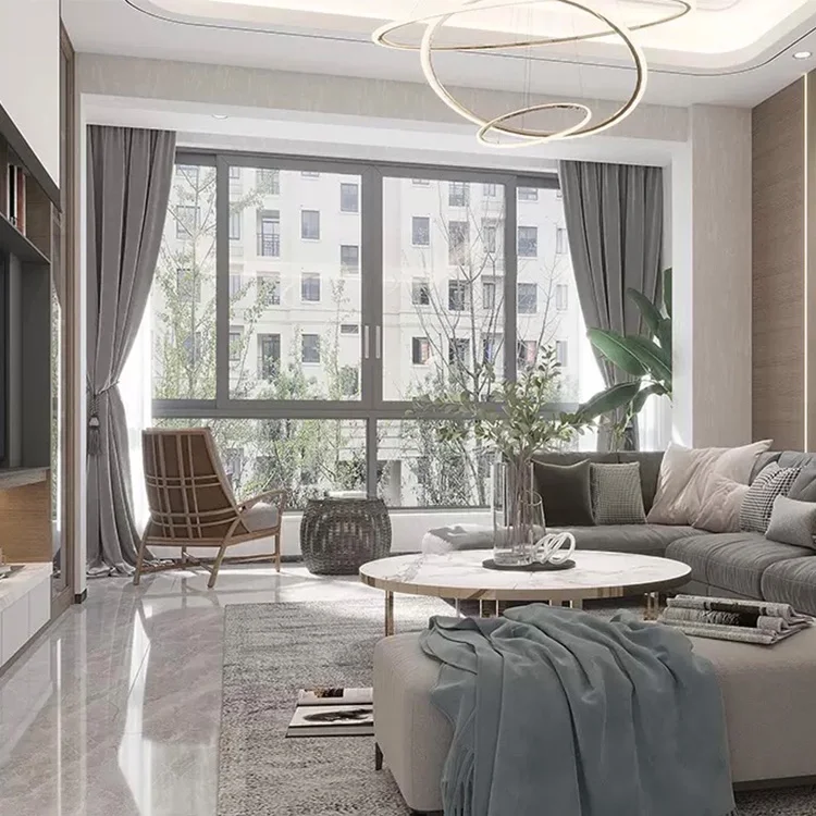 Steel Silding Windows Export Quality Doors and Windows For Aluminum Profile