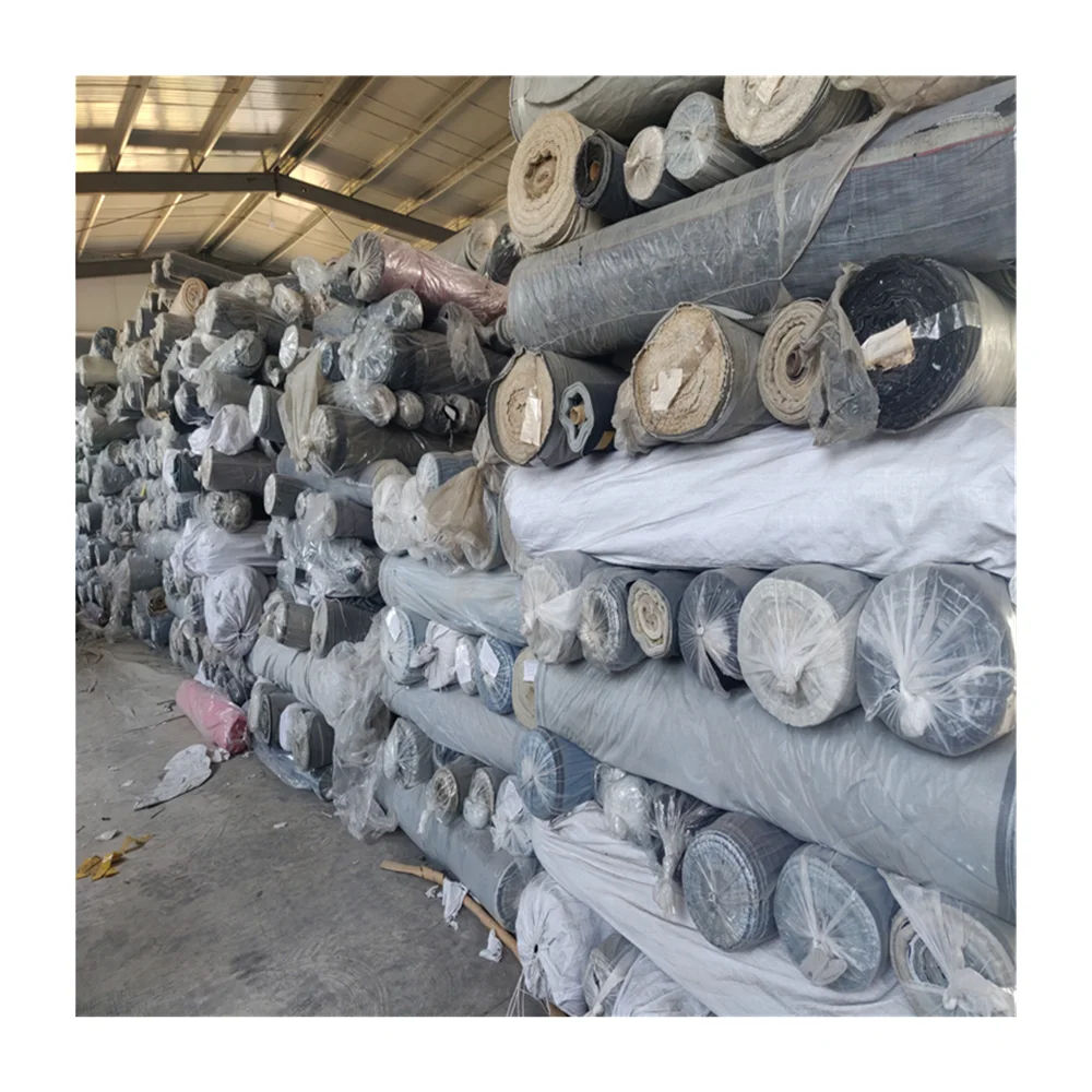 Zhaorun hot selling warehouse mix design denim cheapest mix spandex and non spandex roll sell by kg