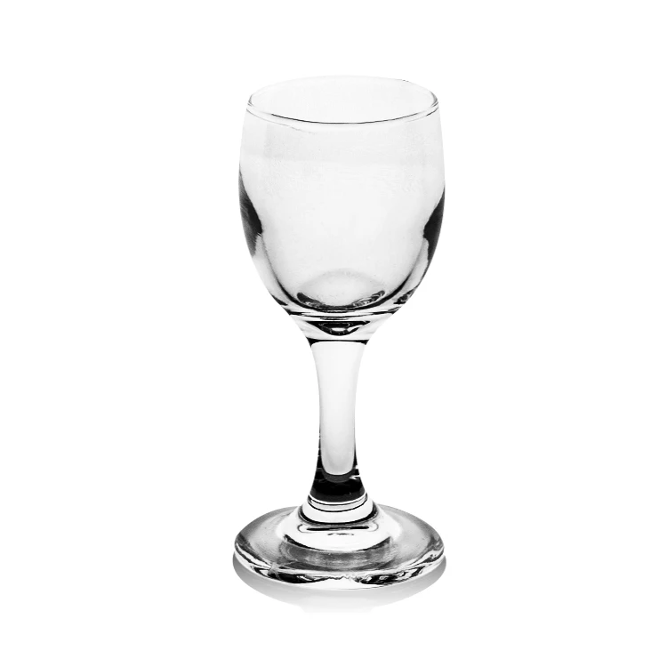 Factory customize classic small 2oz 60ml wholesale goblets white wine cup liquor glass