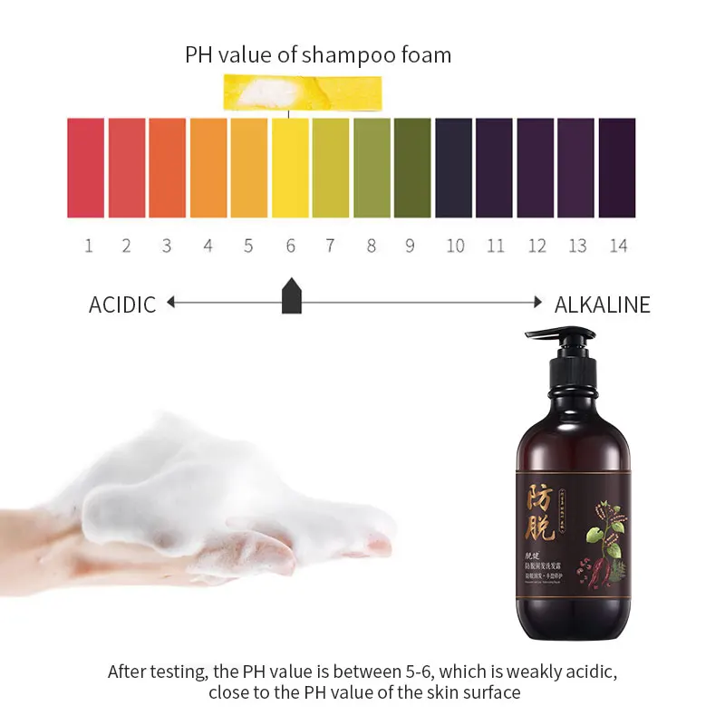 OEM China factory private label organic fast hair growth shampoo