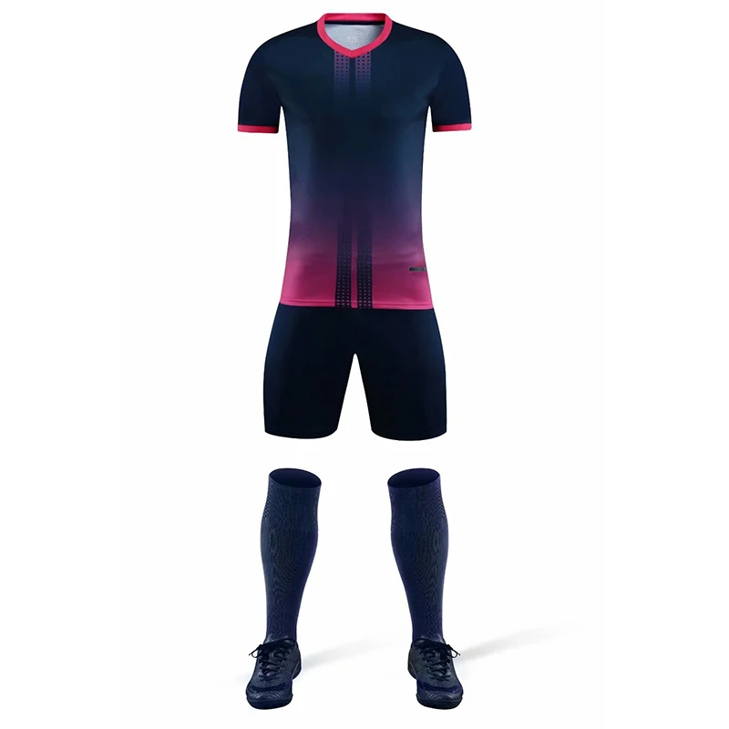 2022 Sublimation Soccer Wear Breathable  Cheap Price Quick Dry Football Jersey