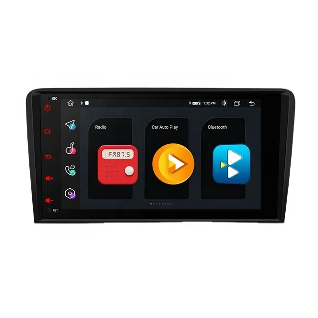 XTRONS 1 din Android 10,0 Автомобильная Мультимедийная система gps-навигации автомобильное радио для audi A3 8P/S3 8P/RS3 Sportback