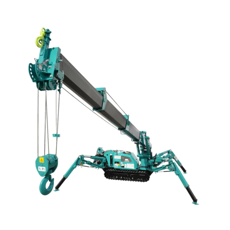 High Quality Remote Control 5T 8T 12T Mini Crawler Crane For Construction