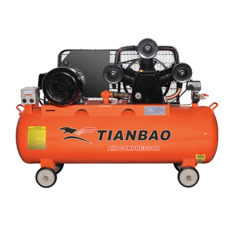 TBV-0.9/8 10HP/7.5KW 90*3 мм 950r/мин 900L/мин 500L Электрический компрессор воздуха ременной передачи машина цена