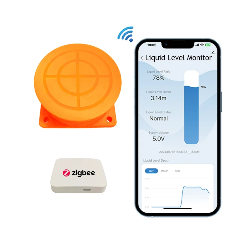 SLS Zigbee датчик уровня жидкого топлива для воды