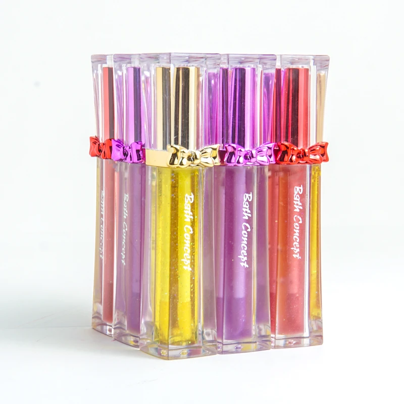 OEM factory wholesale private label custom lip gloss with logo waterproof matte Magic lip gloss for black women