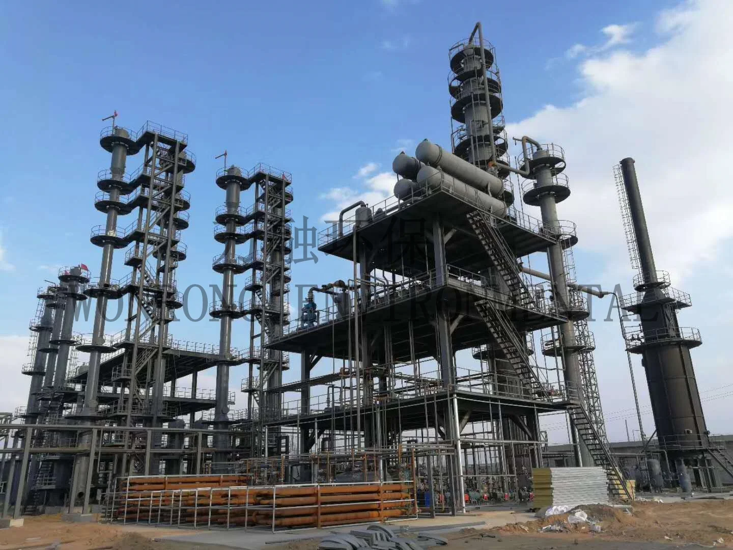 30T Used Engine Oil Recycling plant Refining  to Diesel machine