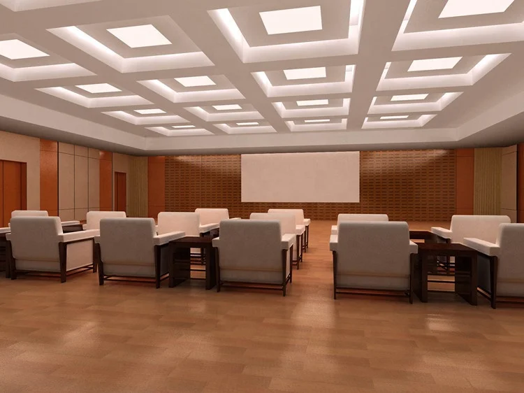 
Perforated MDF Soundproof Wooden Acoustic Panels 