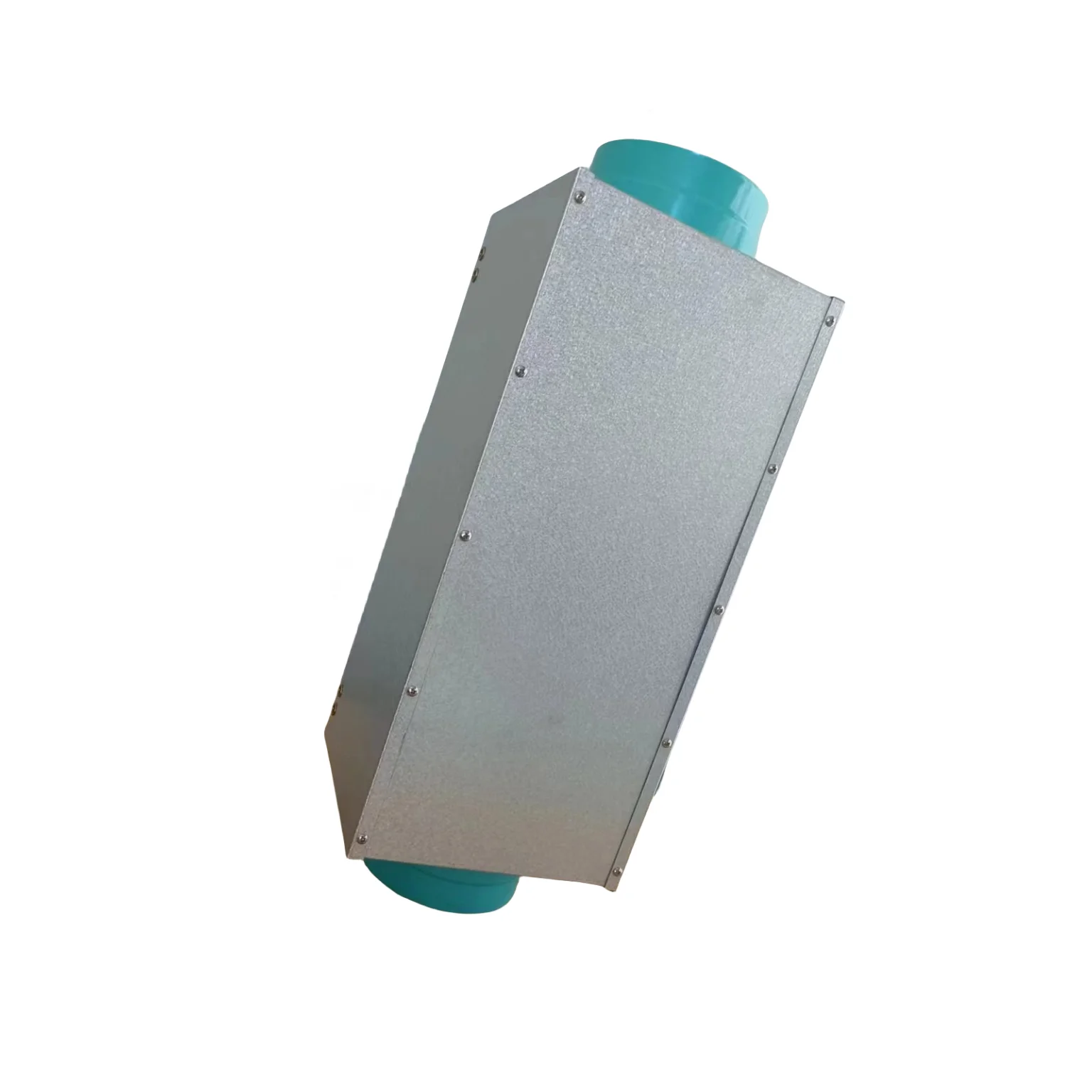 Modern Design Metal HVAC Fresh Air System Soundproof Noise Reduction Attenuation Box Hospital Hotel Hall Living Room Gym Bedroom