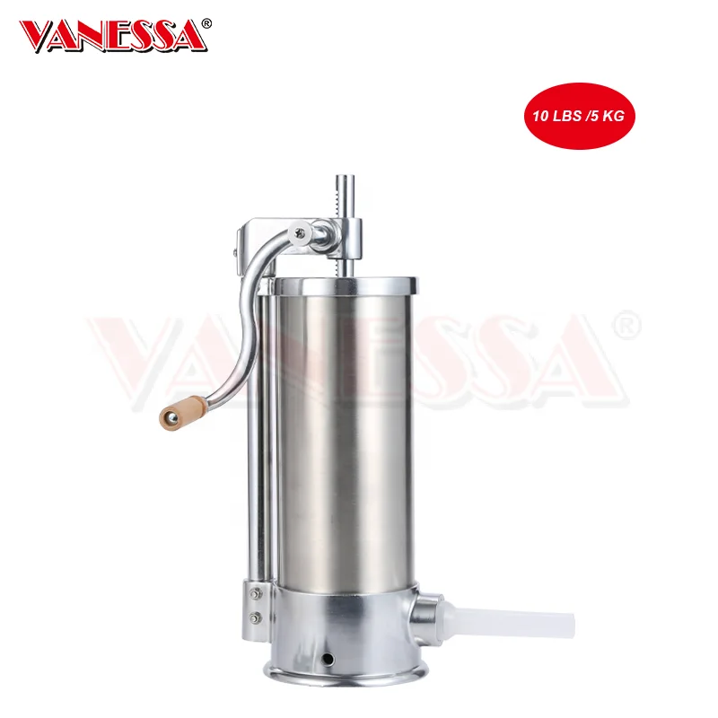 5KG Vertical Stainless Steel Sausage Making Machine  Manual
