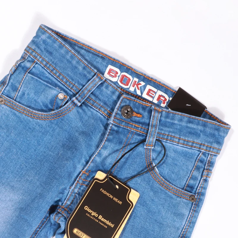 Bambini Pantalong Trending Kids Designers Clothes High Quality Neutral Jeans Girls Boys Denim Pants Customize Kids JEANS