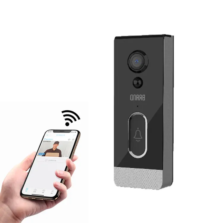 Tuya Smart Home WiFi 1080P 2 Megapixel wireless wifi video door phone with indoor chime
