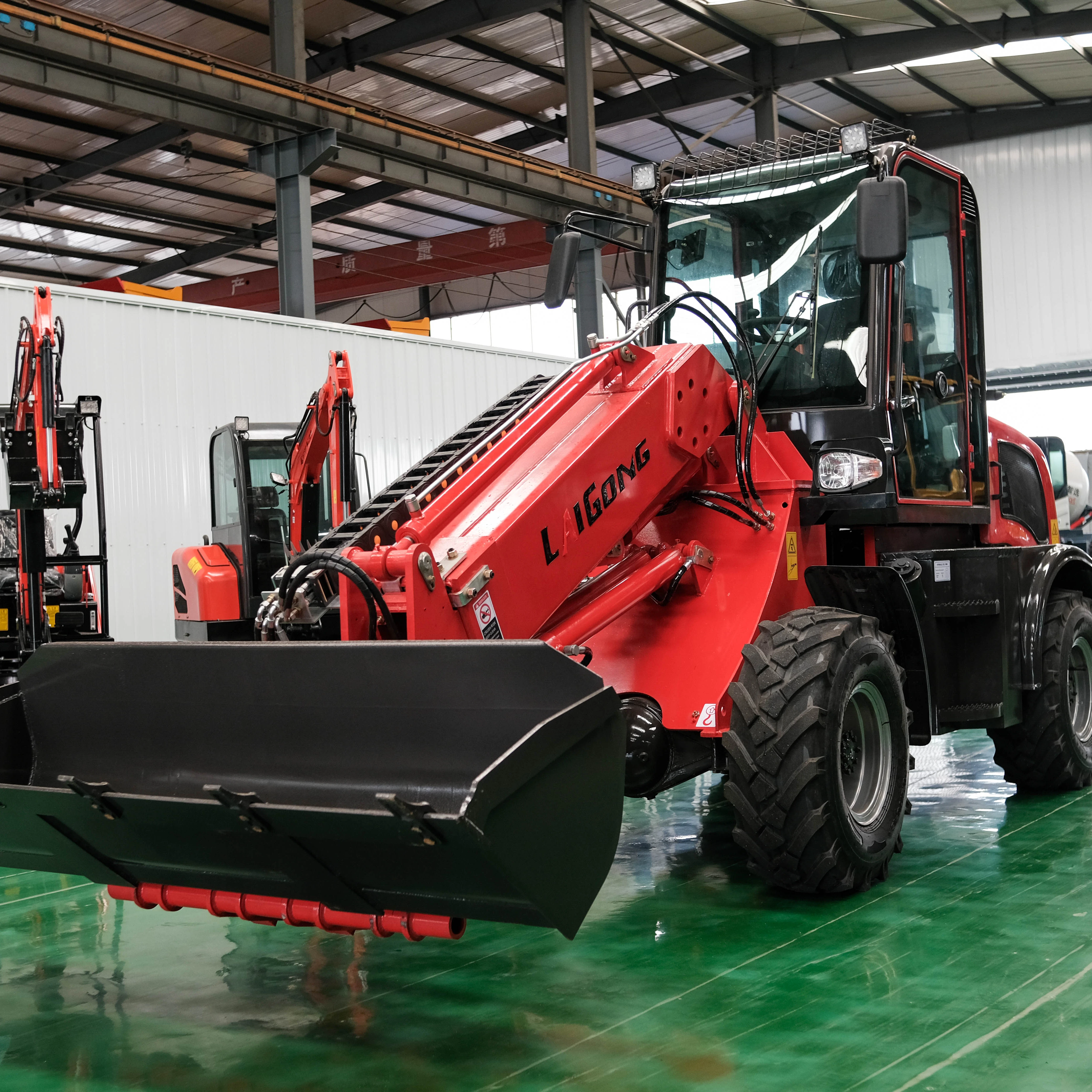LGCM 1.5 t 1.8ton 2 ton 2.5ton 3ton 3.5ton 4ton telescopic wheel loader articulating loader forklift loader
