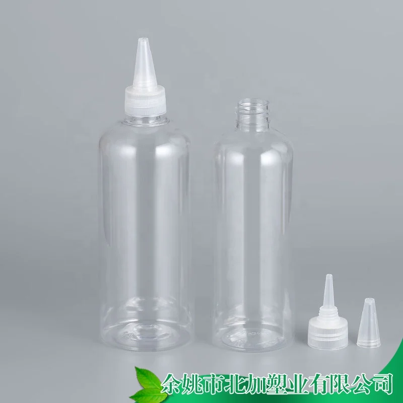 Hot Sale 10/30/50/60/100/120ml Transparent Sharp-mouth Bottle Plastic Squeezable Needle Bottles Color Paste Ink Glue Bottle