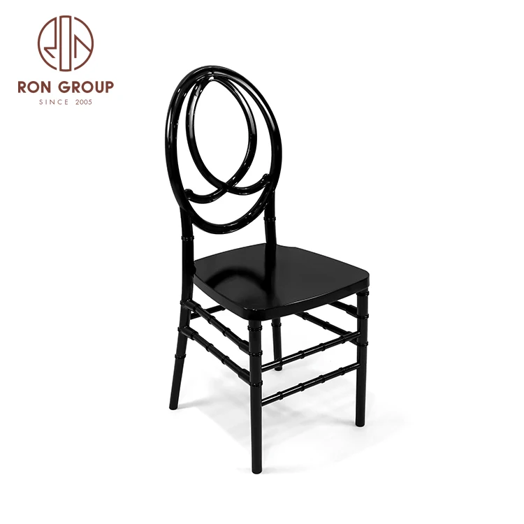 China venue ceremony elegant oval back chair hotel Catering luxury louis Metal Event Party wedding furniture design chairs