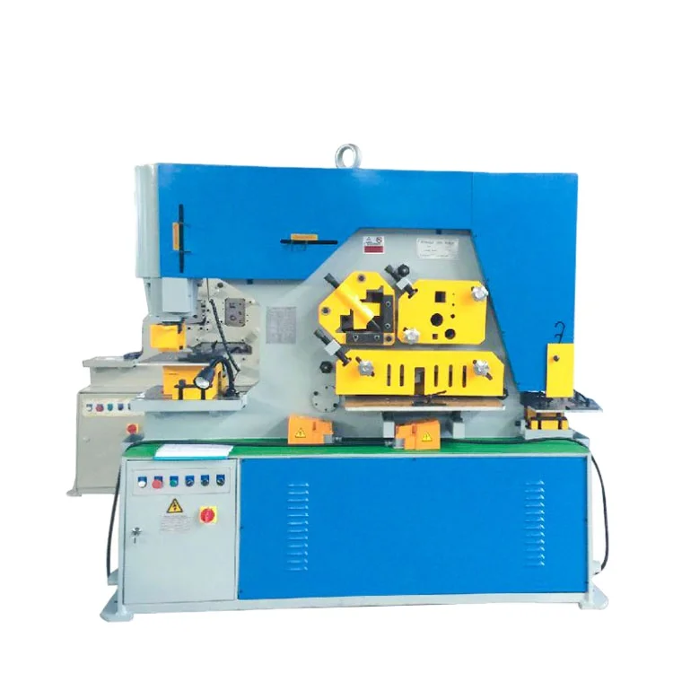 factory instock Q35Y Series Steel iron worker machine, ironworker, Q35-16 120TONS hydraulic iron worker
