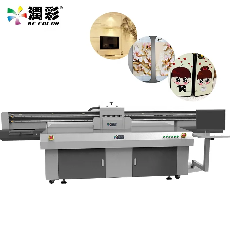 Hot Sale AC COLOR 2513 Ricoh G5/G6 UV Printer Large Format Printer Industrial Machinery Phone Case Plastic Printing Machine