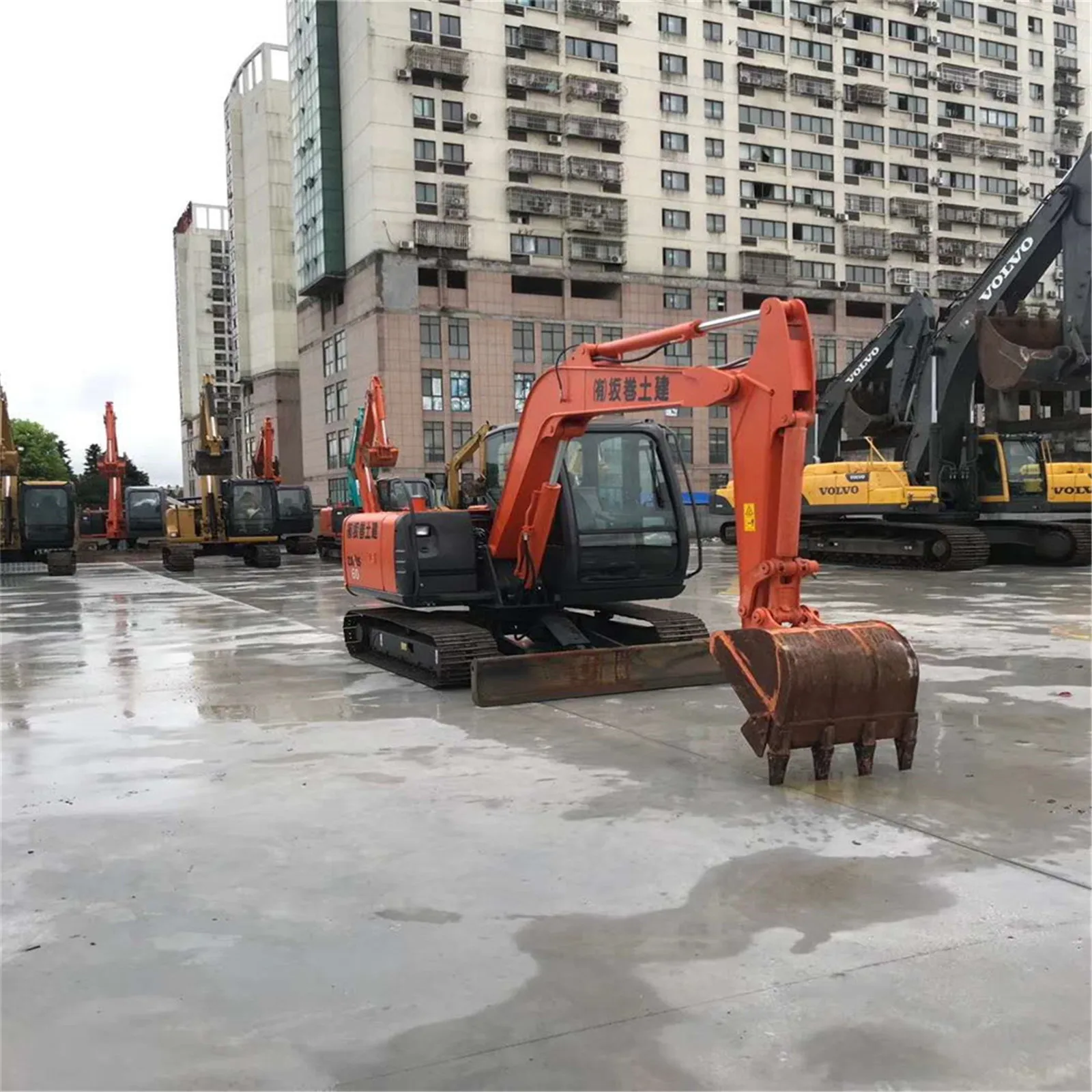 Низкая цена Hitachi ZX60 экскаваторы ZX70 ex200-2 ex60 ex120 б/у мини escavator для продажи