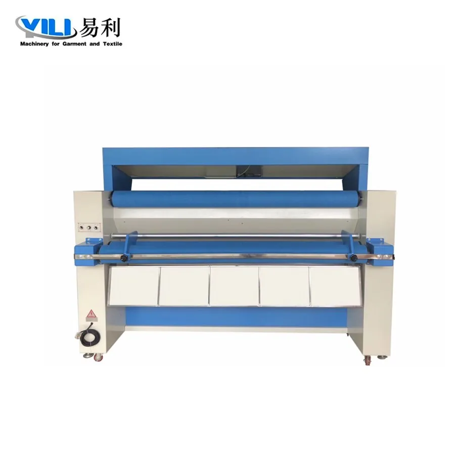 Knitted and woven fabric inspection machine manufacturer in garment factory