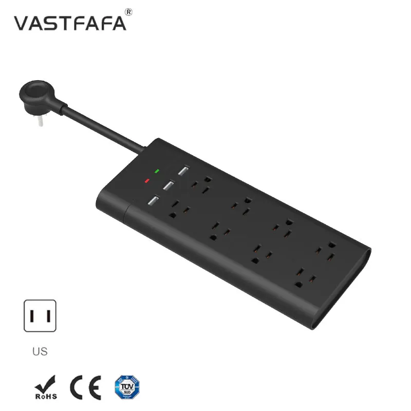 Vastfafa US Standard regular us wall customized insertion explosion proof plug and socket price