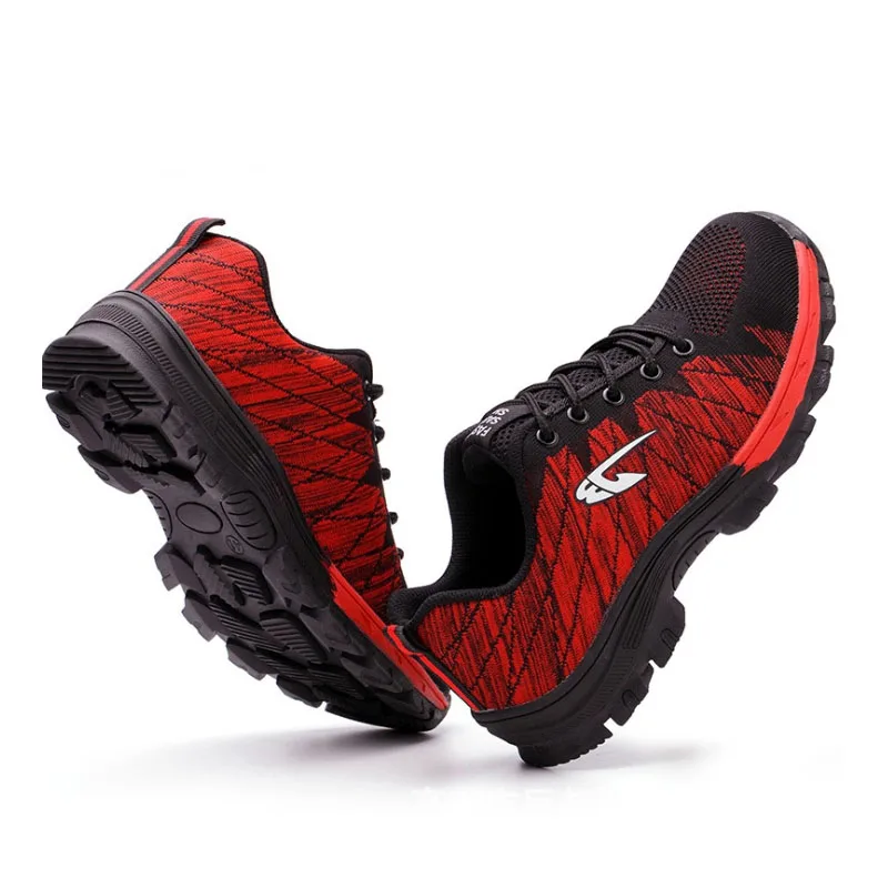 
2020 new Sepatu safety fashion suede black mining chef steel working safety shoes 