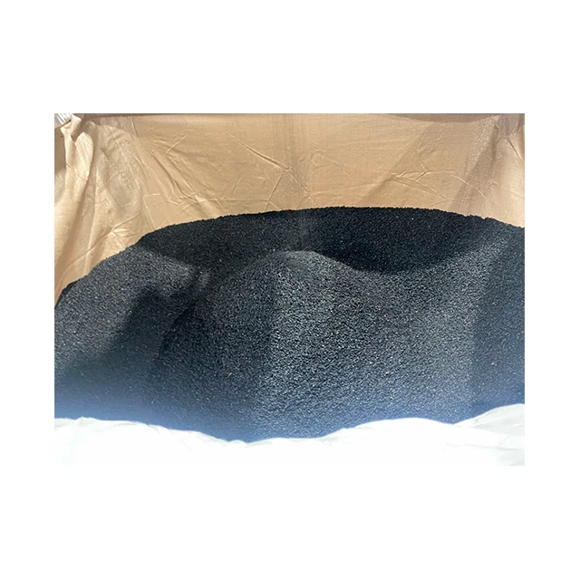 Japanese durable granulated recycled tyre rubber with good quality