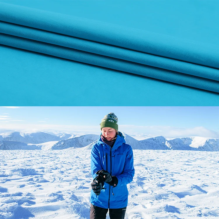 Water proof Outdoor Jacket mountaineering wear Bag fabric taslon 228T 320T full matte 100% recycled nylon taslan fabric