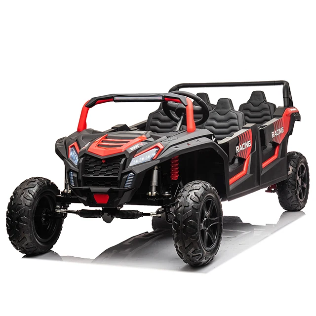 022 new 48V brushless motor 4-seat large UTV steel frame structure with power steering can be used as sightseeing vehicle.