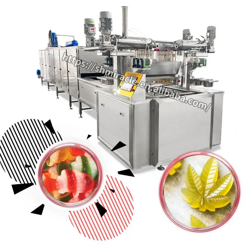 Europe Technology Nougat Making Machine Popular Confectionery Machine manufacturing equipment jelly candy hot dog