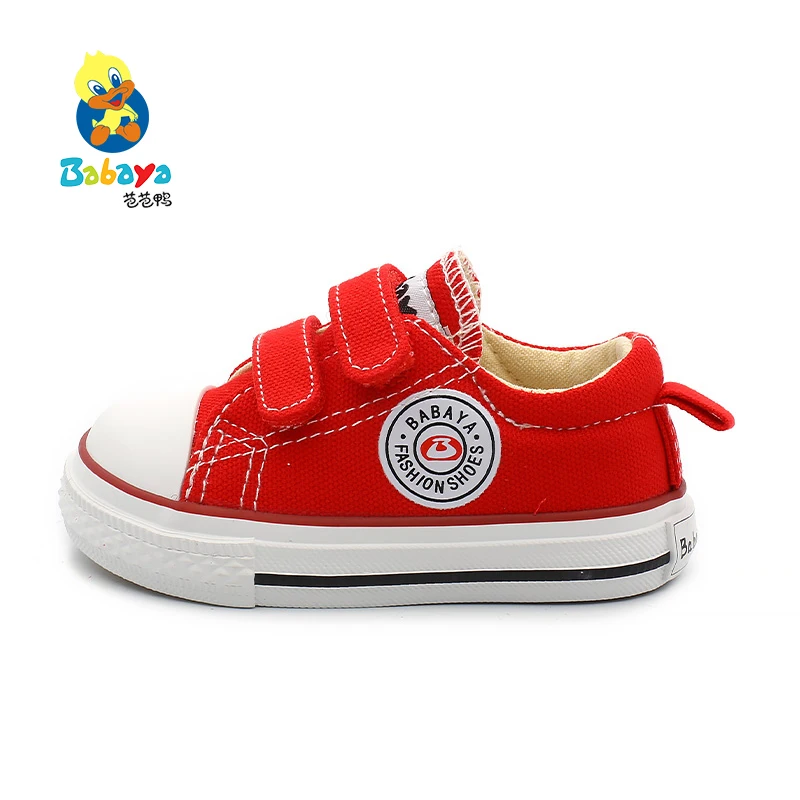 
2020 latest kids stylish fashion cute rubber sole canvas children shoes 