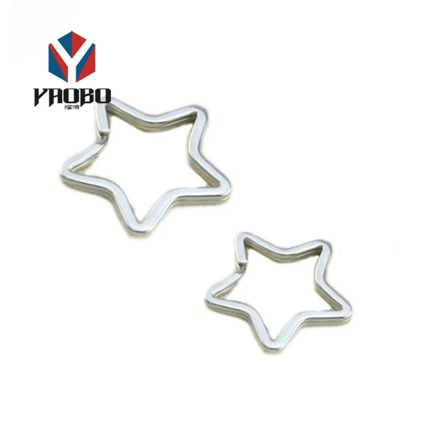 Fashion High Quality Metal Stainless Steel Mouse Key Ring Keyrings