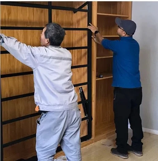 Hot sale Firm Steel Structure Design Wall Beds Kit Hotel Metal Folding Murphy Bed Hardware Kit For Bedroom