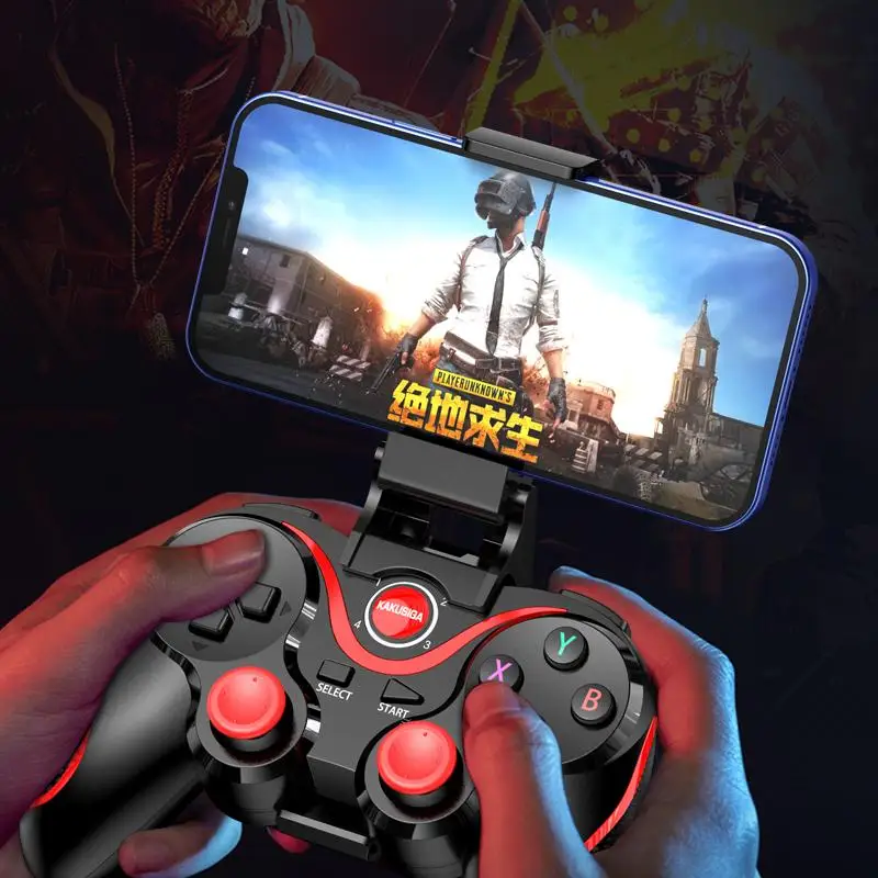 KAKUSIGA High quality Metal Controller Joystick For Pubg Mobile Trigger Gamepad For iPhone Android Phone Shooting Game