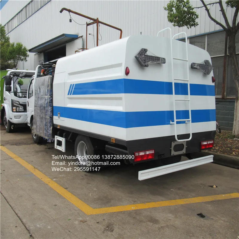 Новая небольшая дорожная мойка dongfeng переносное ограждение очиститель ограждения грузовик
