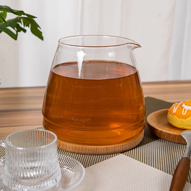 Teapot Accessories Glass Cup Coffee Maker Coffee Kettle Espresso Pour Over Drip Pot Coffee Maker Set