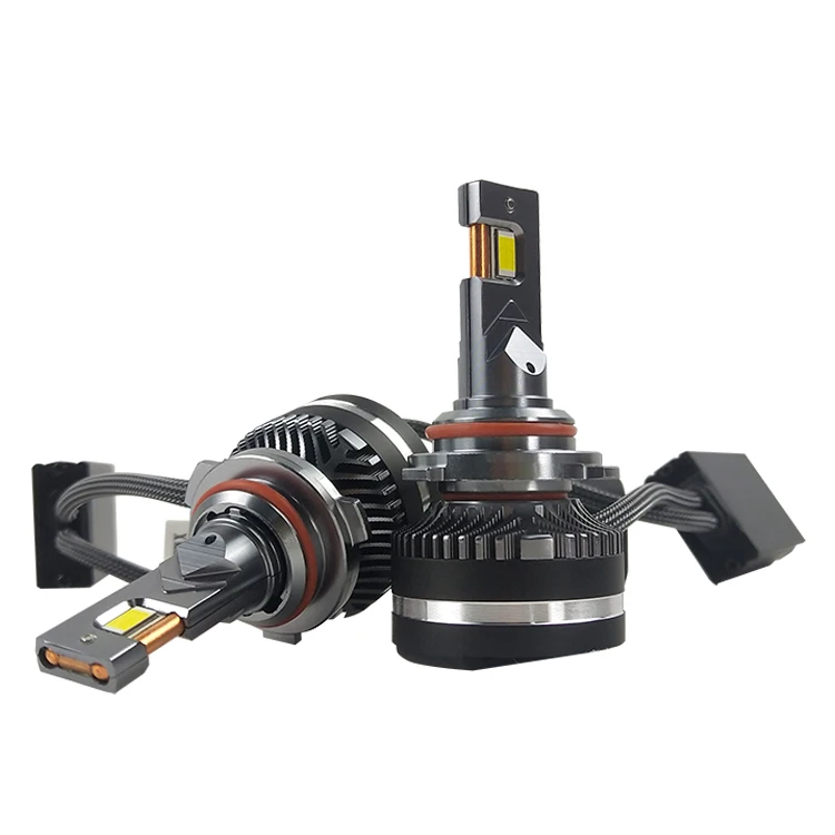 E9 auto lighting system super bright car led headlight light h4 Car LED Bulb 3570 CSP Chips 3500LM led headlight