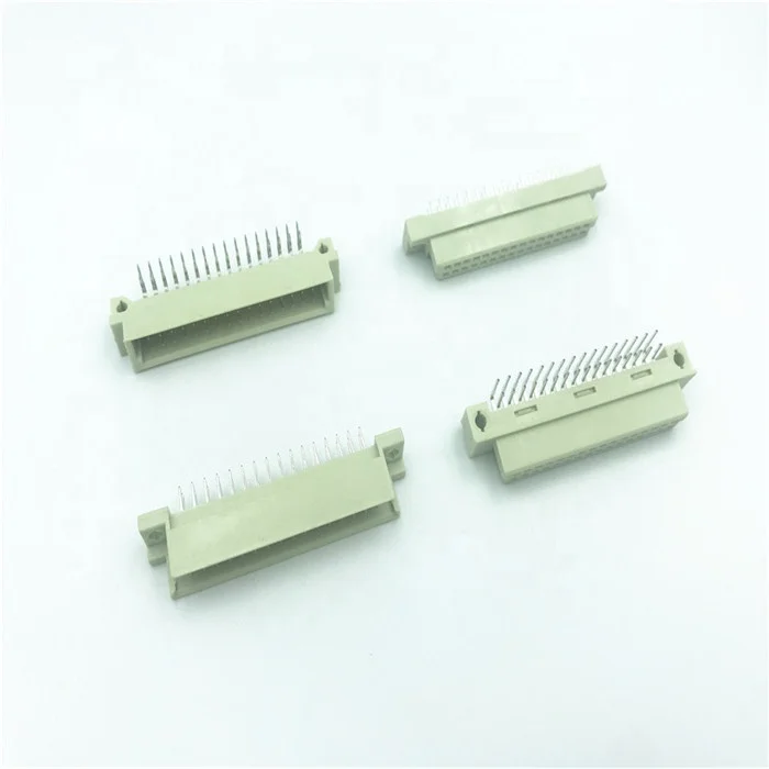 DIN41612 Connector for 2x32 32 64 Pin B Type male female CE ROHS LL1040-1 244 male right angle female straight