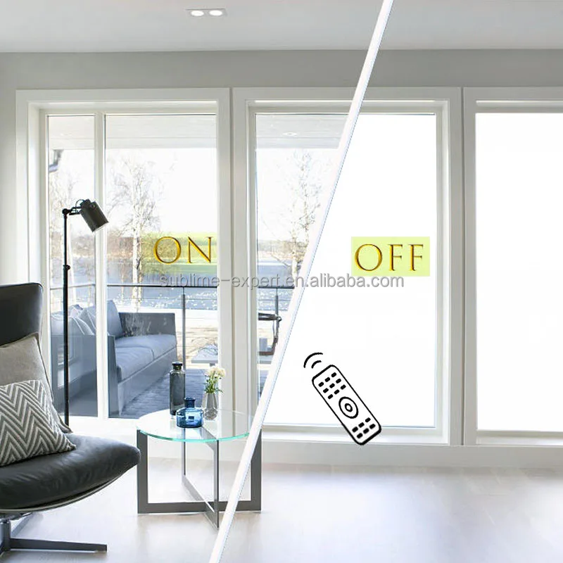 Switchable PDLC Film Opaque Glass Electric Window Smart Film Roll for Door Window Tint Office Partition PDLC Smart Film