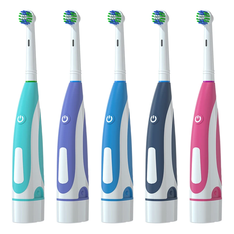Cheap Waterproof Battery Powered Tooth brush Rotating Battery Electric Toothbrush for Adult
