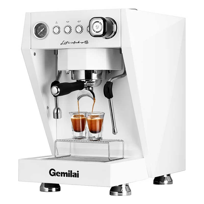 Gemilai CRM3128 custom spare parts boiler industrial commercial coffee maker cappuccino and espresso machine
